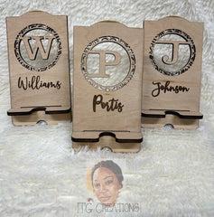 Monogram Phone Stand | ITG Creations™