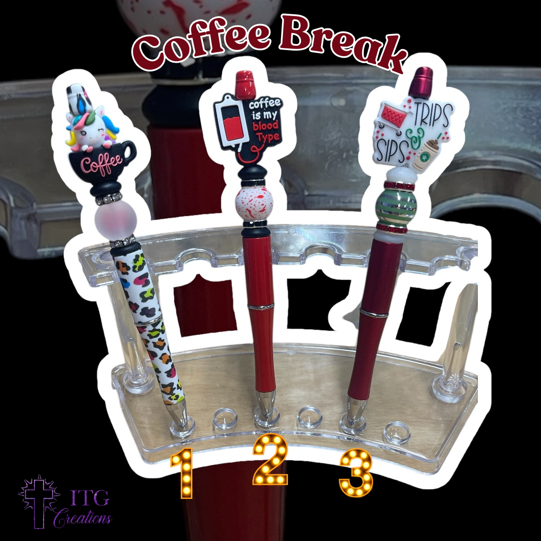 "Coffee Themed" Ink Pens| ITG Creations™