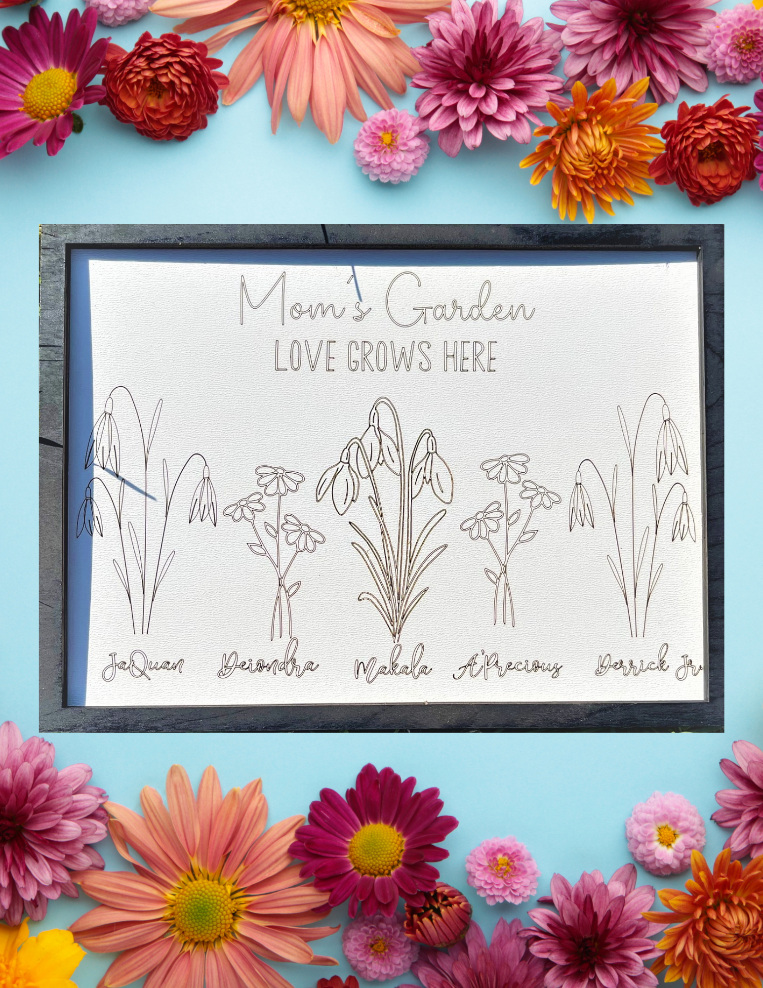 Mom Frame with Easel included  | ITG Creations™